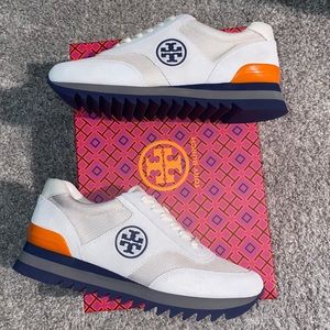 Tory Burch Sawtooth Logo Sneaker